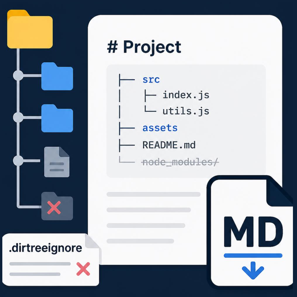 Markdown DirTree generator